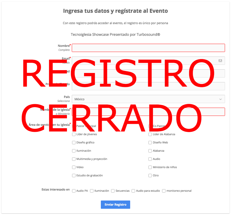 registrocerrado