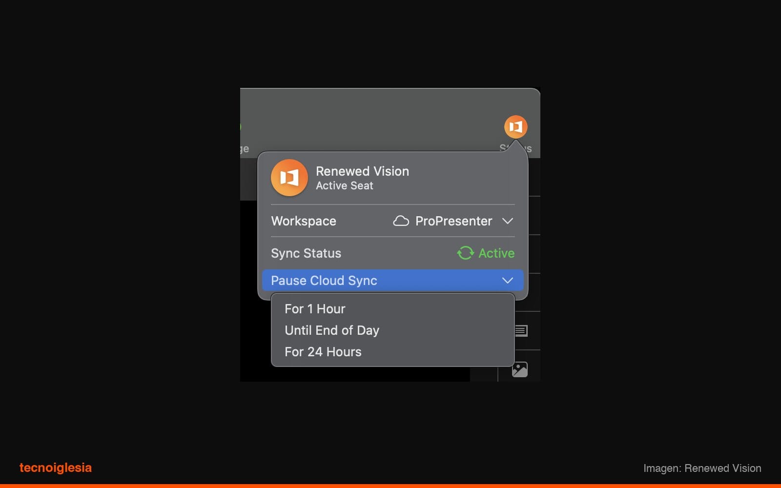 Pause Cloud Sync: pausa la sincronización durante el servicio