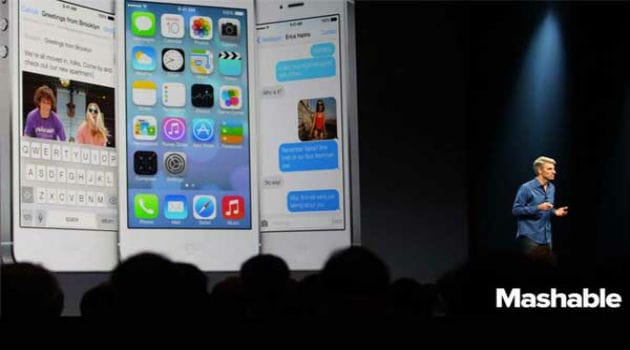 Apple presentó iOS 7 y OS X Mavericks