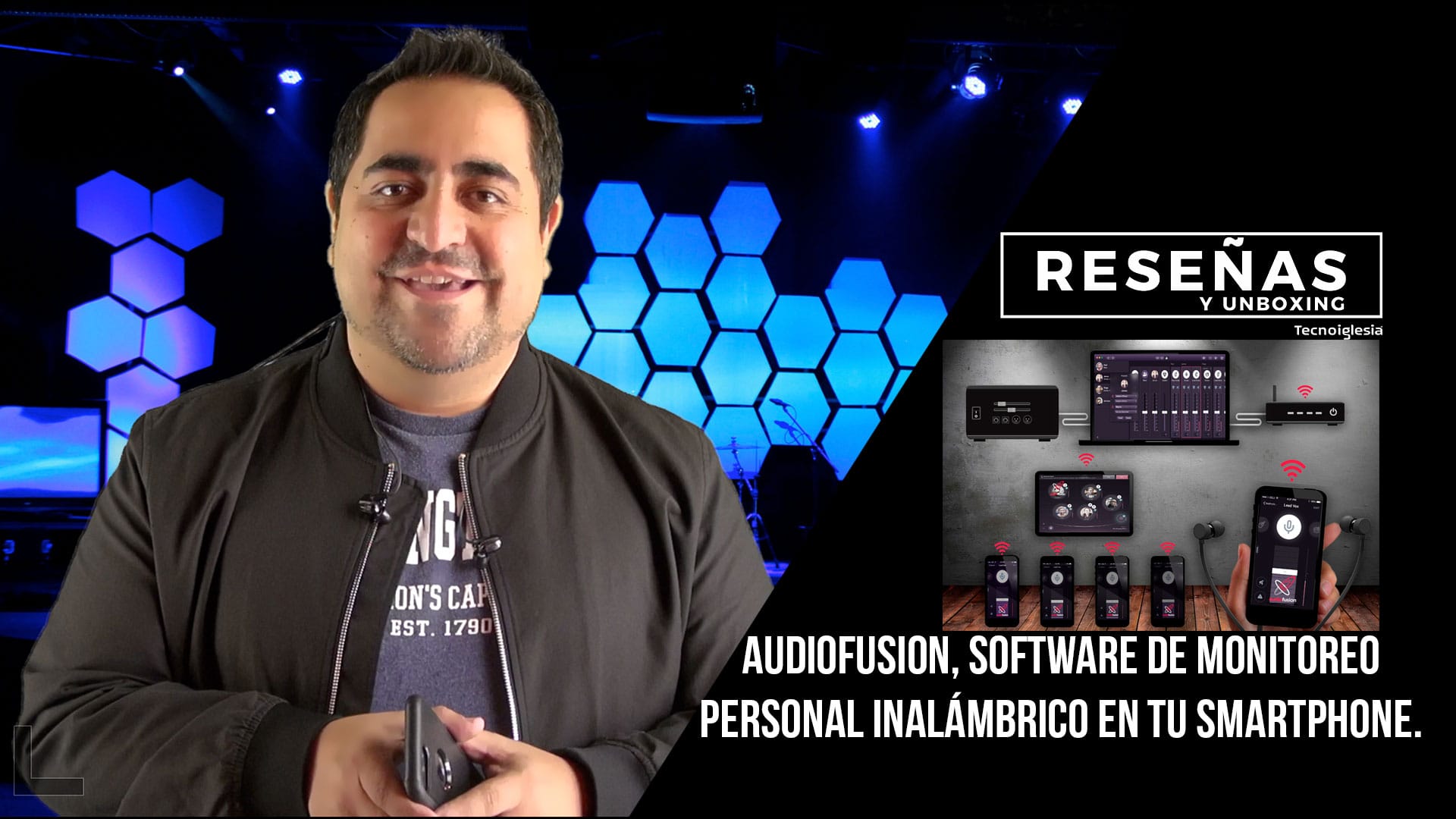 AudioFusion, software de monitoreo personal inalámbrico en tu smartphone.
