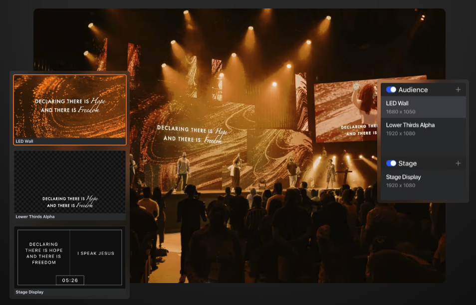 ¡Novedades en ProPresenter 18!