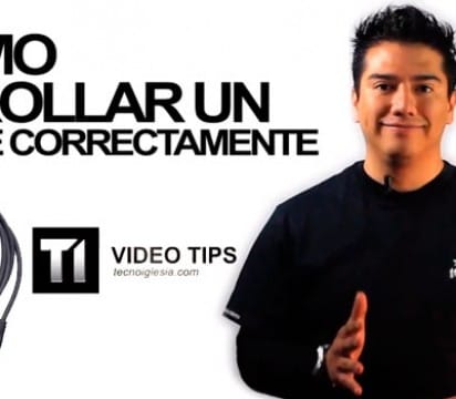 Como enrollar un cable correctamente - Tecnoiglesia Video Tips