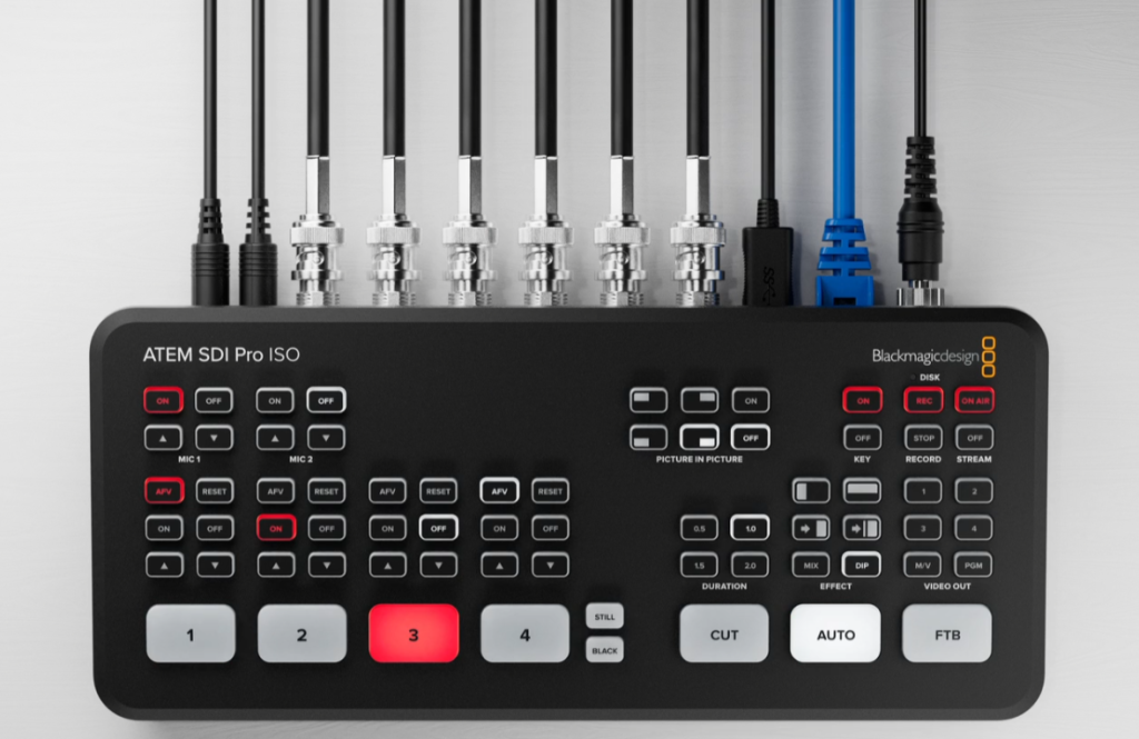 Blackmagic lanza los nuevos ATEM SDI