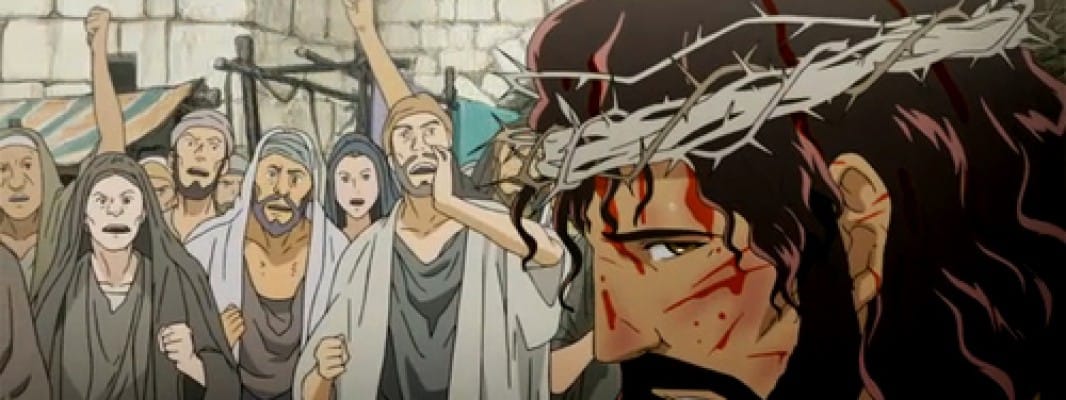 Corto en anime japonés acerca de Jesús