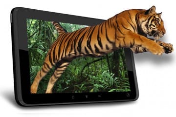 Tabletas para ver en 3D sin gafas