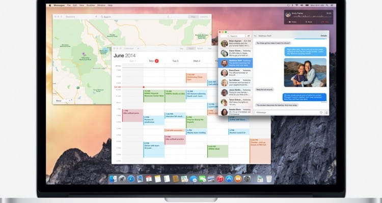 OS X Yosemite de Mac