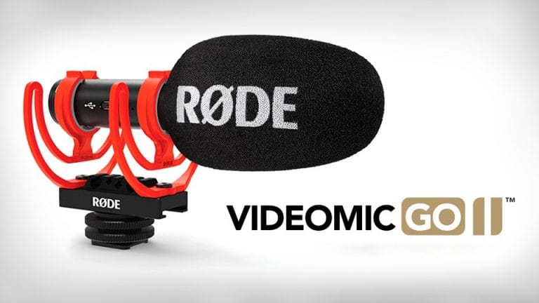 Micrófono de montaje en cámara VideoMic GO II