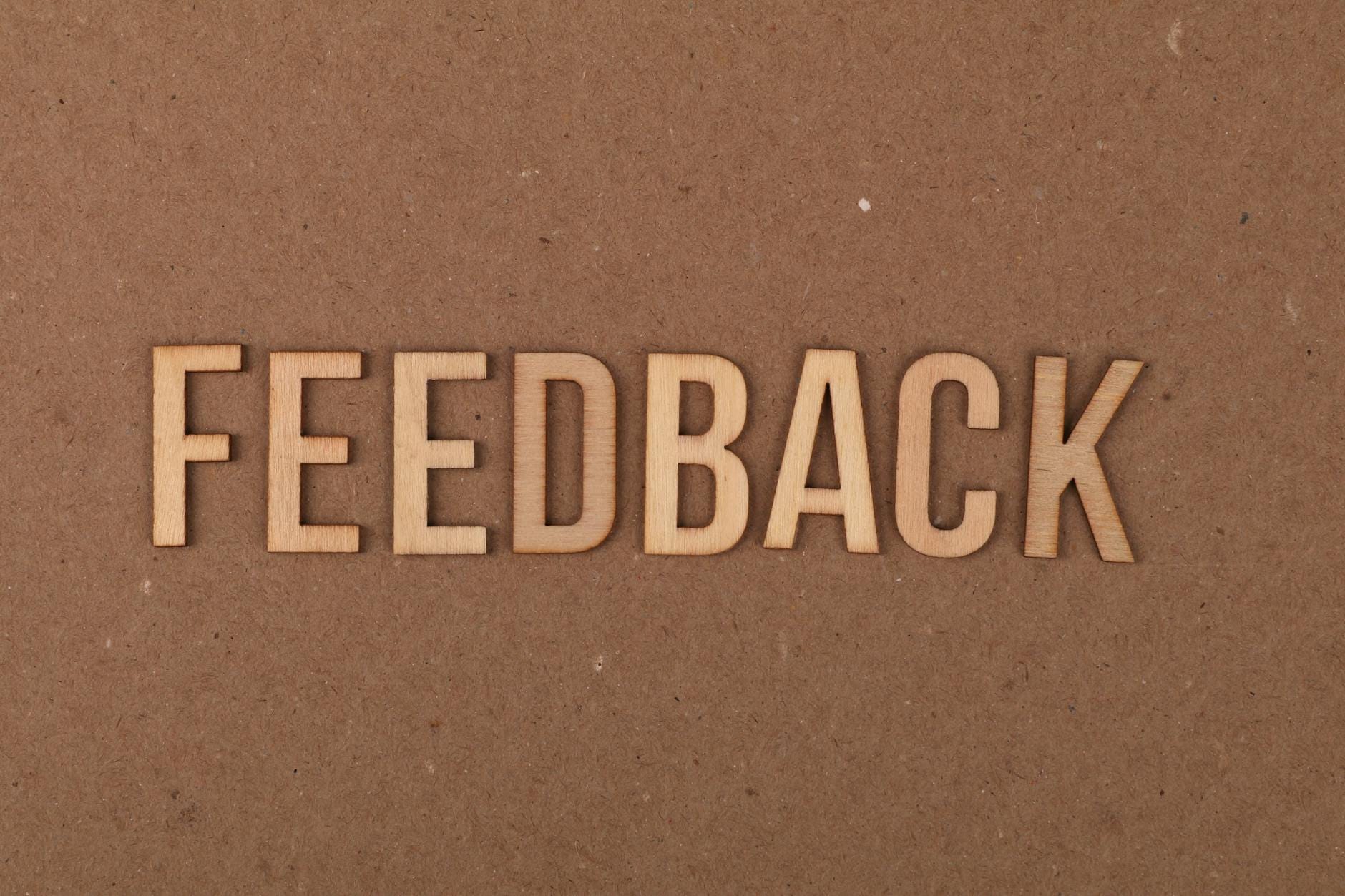 ¿Tienes un feedback (retroalimentación)?