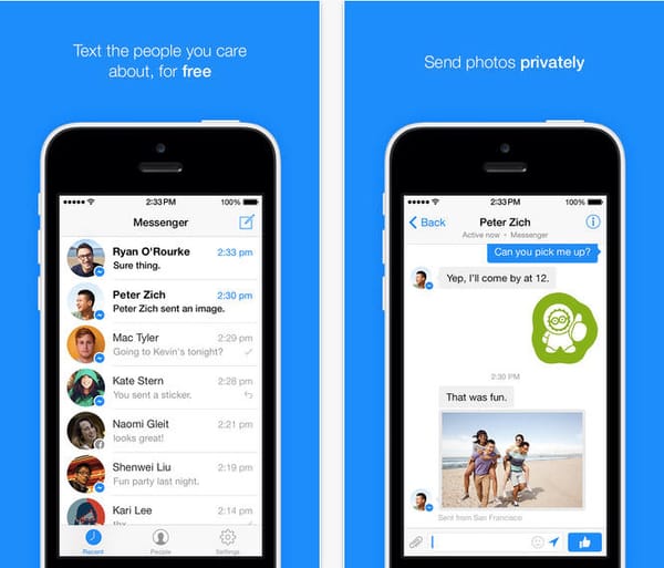 Actualización de Facebook Messenger ya está disponible en iOS y Android.