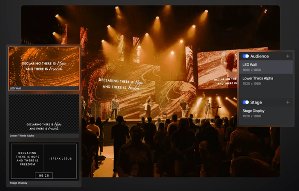 ¡Novedades en ProPresenter 18!