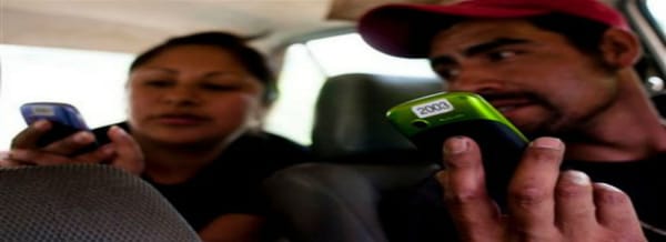 Sistema celular comunitario en aldea mexicana