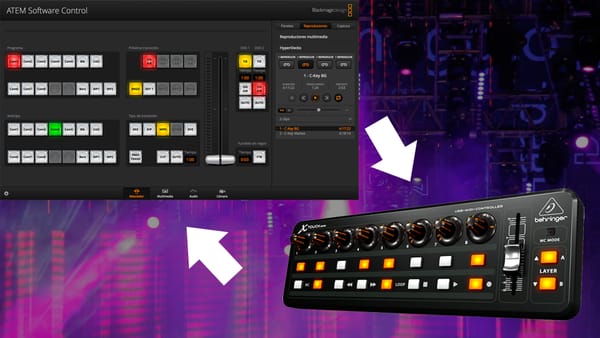 Controlando un Switcher ATEM con un controlador MIDI (macOS)