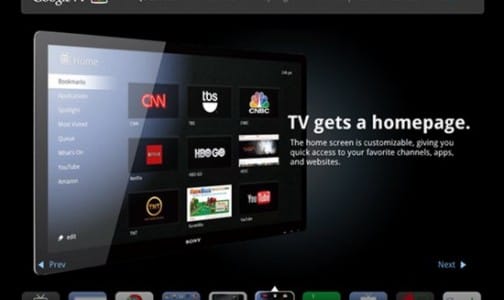 Llega Google TV, la tele ya no será la misma...