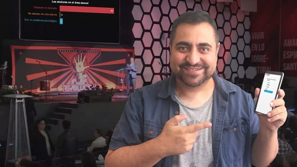 Interactuando con tu iglesia con encuestas en vivo