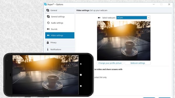 Iriun Webcam, una opción para convertir tu móvil en una cámara web