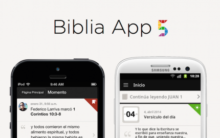 La app de Biblia YouVersion se actualizó a la versión 5